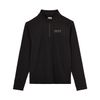 Indian Motorcycle Men's Quarter Zip Performance Top, Black