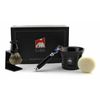 GBS 5 Blade Razor, Mug, Soap, Brush + Stand  (Black)