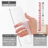 iMii Treatment Comb F (With Hanging Hook), Comb, Hair Comb, Coarse, In Bath F (Clear White)