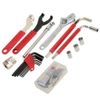 46Pcs Complete Bike Bicycle Repair Tool Kit w/Box Case