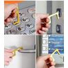 Clean Key No Touch Door Handle Opener Button Presser Hygiene Brass Multi-Tool 