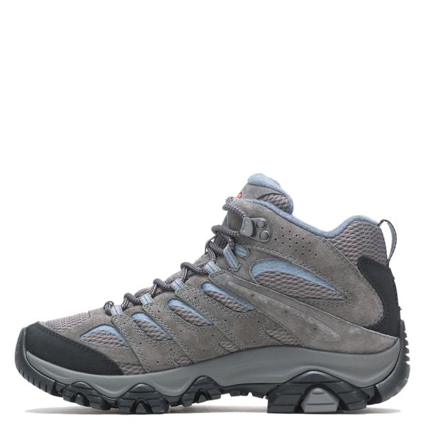 Merrell Women's Moab 3 Mid Waterproof Hiking Boot, Granite, 8.5