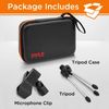 Pyle USB Podcast Microphone Bag and Mic Stand - Hard Case & Durable Mic Stand