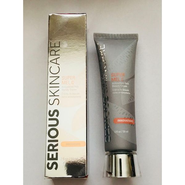 SERIOUS SKIN CARE SUPER MEL C ANTIOXIDANT BEAUTY CREAM (2oz/Full Size/Sealed)