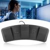 Foot Pedal PC USB Triple Foot Switch Programmable Computer Keyboard Shortcut Key Customized Combination Move for Playing Game Factory Testing