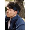 Hairbrella Adjustable Satin-Lined Headband (Leopard)