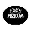 Bricklayer Not Just A Brick Mason Mortar Master PopSockets Adhesive PopGrip