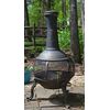 Bosmere Weatherproof Medium Chiminea Cover, 28" Diameter x 34" High, Green