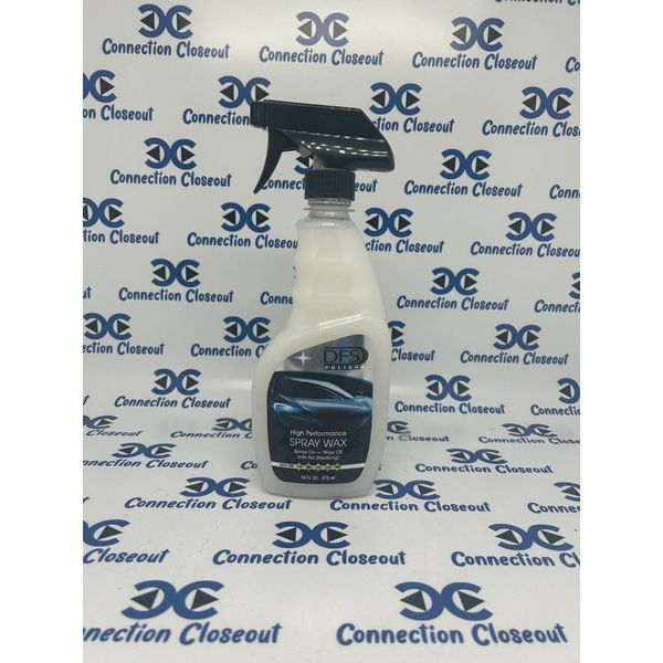 ✅ DFS Automotive Polish High Performance Spray Wax Bottle NEW