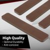 CROSSDESIGN Composite Decking Boards End Cap 5.5" Brown 4PCS,ONLY Fit TREX Composite Decking Boards End Cap 5.5"