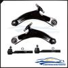 4 Piece Steering & Suspension Kit Control Arms w/ Ball Joint Outer Tie Rod Ends