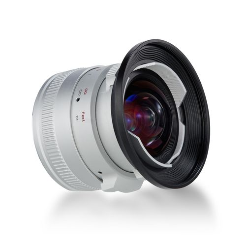 PERGEAR 12mm F2 II for Fuji X, Wide-Angle APS-C Manual Focus Lens, Clicked Aperture Design, Compatible with Fuji X Mount Cameras X-T30II X-T100 X-A7 X-A10 X-E3 X-E4 X-Pro3 X-H2S X-M1 X-S10 (Silver)