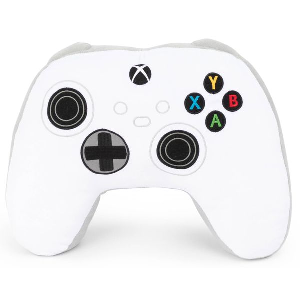 Jay Franco Xbox Controller Plush Shaped Pillow - Super Soft Gaming Pillow - Polyester Microfiber, 11 Inches