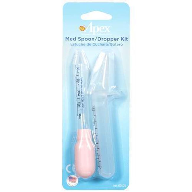 Apex Med Spoon/Dropper Kit - Colors may vary