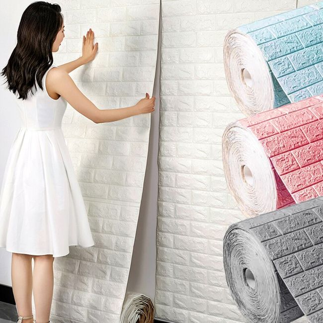 Stocklot Decorative Pvc Wallpaper 3D Brick Wall Paper Supplier In China -  Buy Stocklot Decorative Pvc Wallpaper 3D Brick Wall Paper Supplier In China  Product on