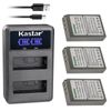 Kastar 3-Pack BLS-50 Battery and LED2 USB Charger Compatible with Olympus E-System E-400, E-410, E-420, E-450, E-600, E-620, E-PM1, E-PM2, Stylus 1, Stylus 1s Mirrorless Camera