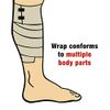 ACE 3 Inch Elastic Bandage with with Clips, Beige, Great for Elbow, Ankle, Knee and More, 1 Count