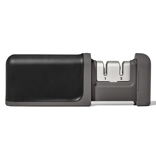 OXO 11382200 Compact Knife Sharpener, Small, Ambidextrous, Easy