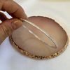 jewellerybox Sterling Silver & Clear CZ Crystal Oval Bangle