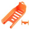 VOANZO Drone Down Shell Cover for Drone Battery Drop-Proof Quick Release Protector Guards Accessory and Lightweight Battery Protection for Drones (Orange)