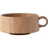 taffeta soup cup horn (rubberwood)