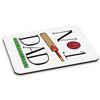 No.1 Dad Cricket PC Computer Mouse Mat Pad