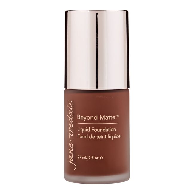 Jane Iredale Matte Foundation M18 Deeper Rich Chocolate Brown Neutral Undertones