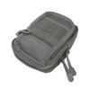 VISM Accessory Tactical Modular MOLLE Small Utility Pouch- Urban Gray
