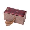 THY COLLECTIBLES Bamboo Pattern Cyan Nuwa Marble Stone Chinese Healthy Exercise Massage Baoding Balls