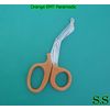6 ORANGE EMT PARAMEDIC BANDAGE SHEARS EMS SCISSORS 7.5