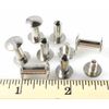 Chicago Screws 1/2" Plain 100 Pcs Np Silver