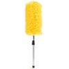 Telescopic Microfiber Duster w/ Extension Pole, Scratch Free (Yellow)