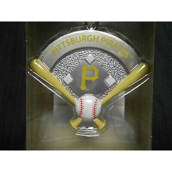 Rare Pittsburgh Pirates Home Plate Metal Hallmark Ornament