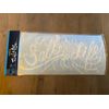 Salt Life 12” White Salt Life Ocean Waves Design Decal