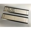 Sliding Signs - Entry Control - Do Not Disturb (Or Your Wording)