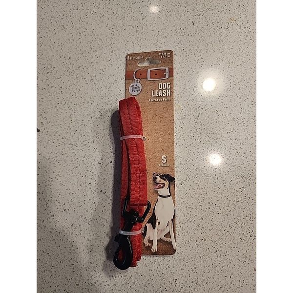 Bonita Pet Dog Leash Size Small 4ft Red