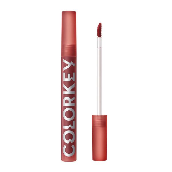 COLORKEY Airy Lip Velvet Series, Spring/Summer, High Color, Long Lasting Lip Gloss, Moisturizing Lipstick, Lip Gloss, Won't Fall Off (R695+)