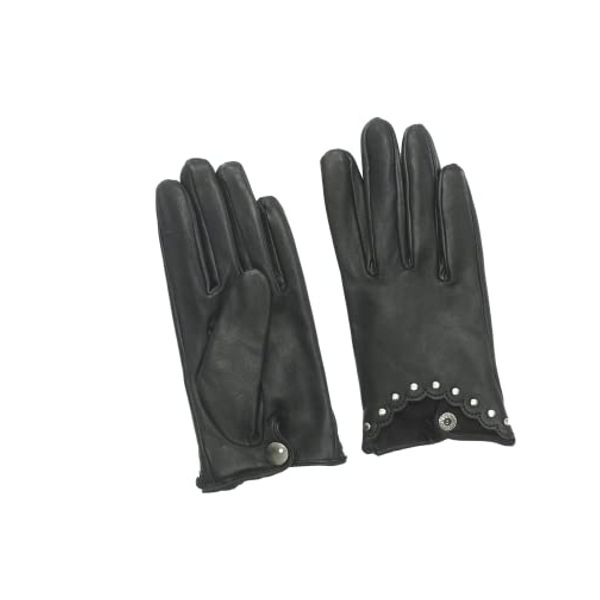 Alice Hannah Women's Stud Glove, Black, Medium (Size:M/L)