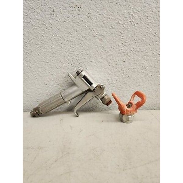 Graco ASM 400-1 Paint Spray Gun W/ Zip Tip 517 Nozzle Two Finger Trigger