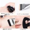 Foundation Brush, Makeup, Extra Fine Foundation Brush, Liquid Flat Scraper Brush, Set of 2