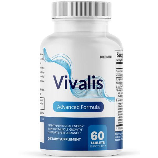 Vivalis Natural Formula Support for Daily Stamina & Energy - 60 Tablets