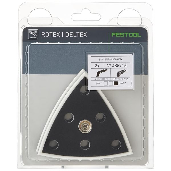 Festool Sanding pad SSH-STF-V93/6-H/2
