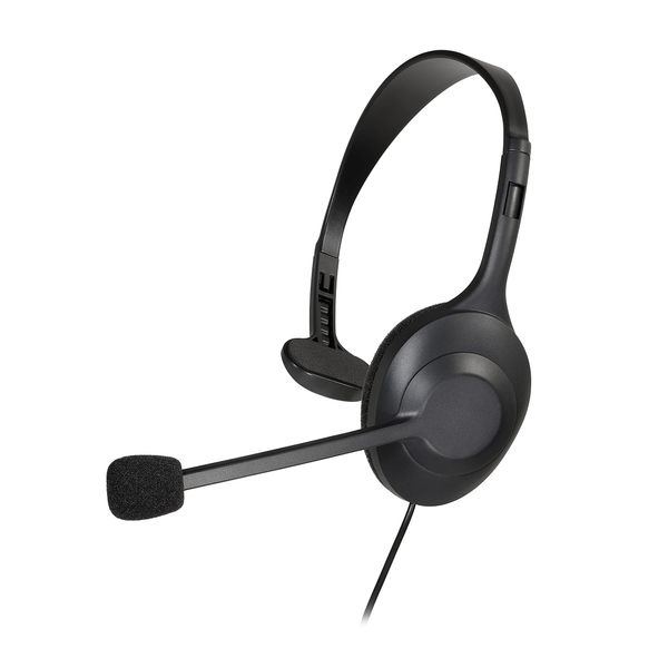 Audio-Technica ATH-101USB Single-Ear USB Headset,Black