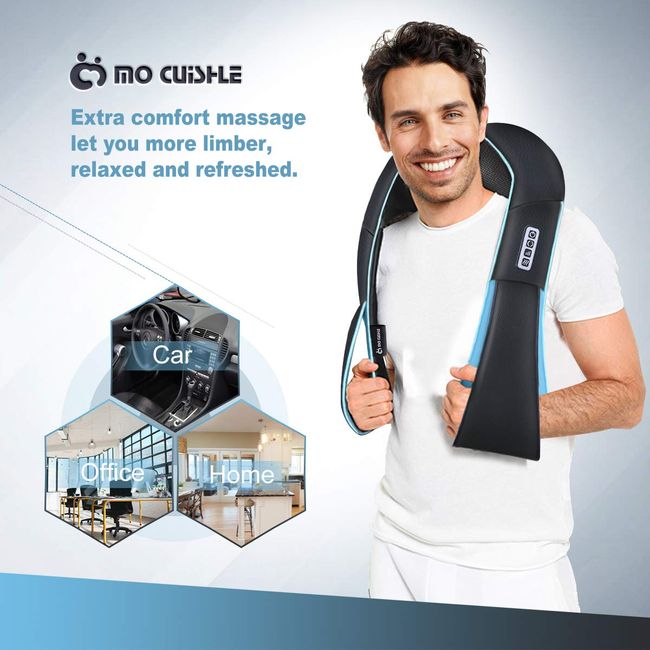 Mo Cuishle Shiatsu Back Neck and Shoulder Massager with Heat