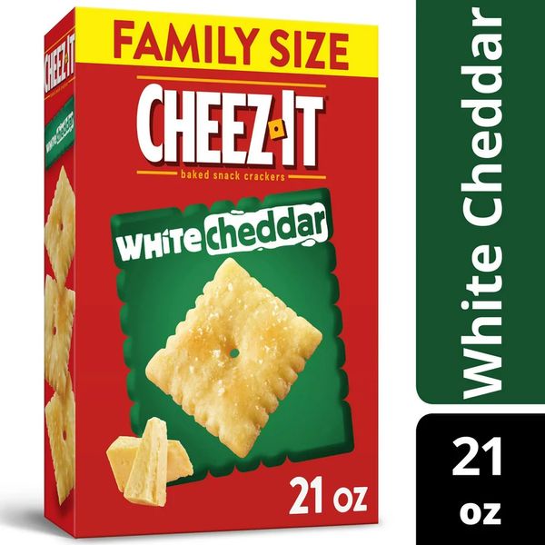 Cheez-It White Cheddar Cheese Crackers, 21 Oz