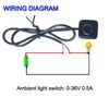 DMWD 2Pcs 12V 24V Momentary Push Button ON-Off Switch, Surface Mount Button Switch with 11.81 inch Cables Easy to Install
