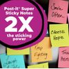 Post it Notes Super Sticky Notes 3 x 3 Inch Energy Boost Collection 14 Pads