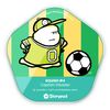 Storypod | Squish #4: Captain Disaster | Token for The Storypod Audio Learning System | SEL Audio Learning & Interactive Fun