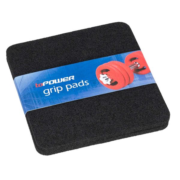 DFS toPower Griffpolster [2er Set] | 4mm Griffpads für Kraftsport | Grip Pads als Handschutz für Krafttraining und Fitness