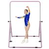 Gymnastics Training Bar Folding Adjustable Height Expandable Horizontal Bars Gym